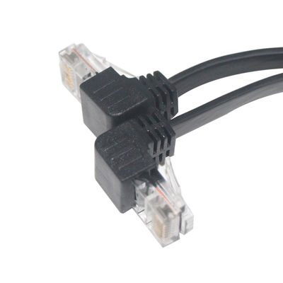 Καλώδιο LAN υψηλής ταχύτητας RJ45 90 μοίρες