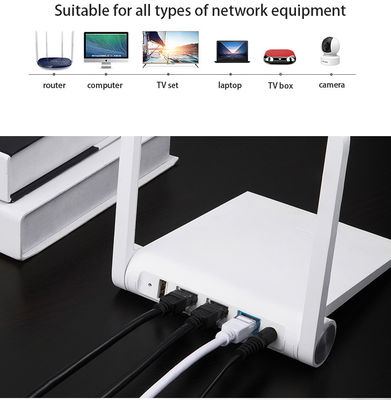 Προσαρμόσιμο καλώδιο Cat6 Utp Cat6 Lan 10ft με μεταλλικό σύνδεσμο Rj45