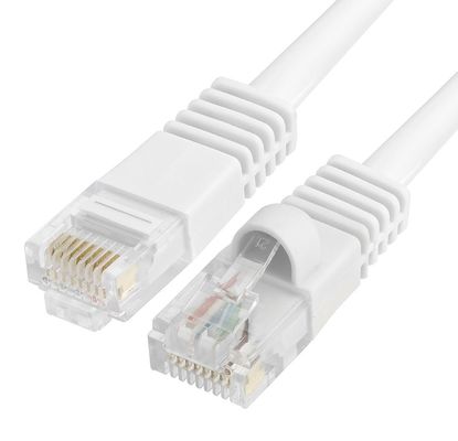 Μεταλλική ασπίδα Lszh Ethernet Network Cable 1m Cat6 Flat Patch Cord