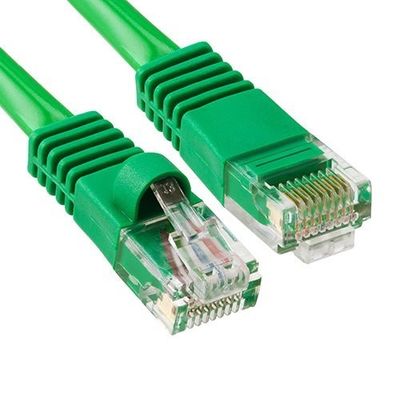Μεταλλική ασπίδα Lszh Ethernet Network Cable 1m Cat6 Flat Patch Cord
