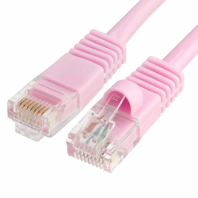 Μεταλλική ασπίδα Lszh Ethernet Network Cable 1m Cat6 Flat Patch Cord