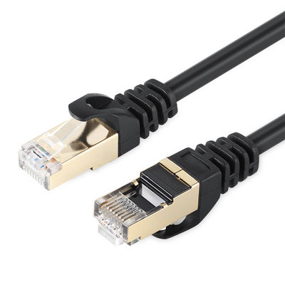 26Awg Cat5e 4 ζευγάρι Cat5 Cat6 δίκτυο καλώδιο προστατευμένο 25ft εξατομικευμένο
