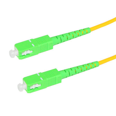 Διπλό 3Mtr Upc 2C Om4 Mtp Mpo καλώδιο Lc προς Lc patch cord Om3 2 αγωγούς
