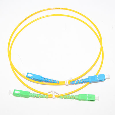 FTTH FTTB Sc To Sc Fiber Jumper 2 4 6Core Τεθωρακισμένα μολύβια ινών