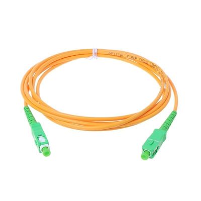 FTTH FTTB Fiber Optic Patch Cable SC προς SC Patch Cord για μετάδοση μεγάλων αποστάσεων
