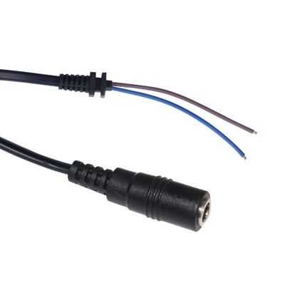 Καλώδιο τροφοδοσίας DC5521 5.5x2.1mm PVC Επένδυση Χάλκινος Αγωγός