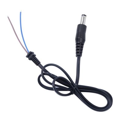 20AWG DC Power 5525 DC Plug Extension Cable αρσενικό προς θηλυκό 5.5mm*2.5mm