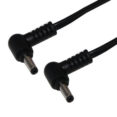 1M/1.2M 22AWG Copper DC Extension Cable 90 βαθμών δεξιά γωνία Jack 5.5*2.5mm