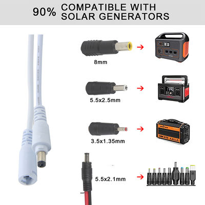 Καλώδιο τροφοδοσίας DC 12V 24V 5.5x2.1mm 5.5x2.5mm για κάμερες CCTV