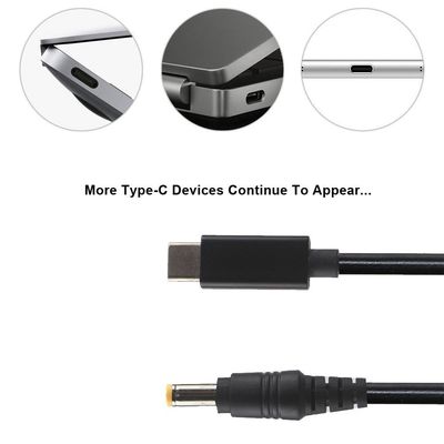 20V 15V 9V 5V PD καλώδιο φόρτισης USB τύπου C 3.1 αρσενικό προς συνεχές αρσενικό 5521 5525mm σύνδεσμος