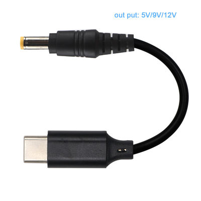 Μετατροπέας καλωδίου USB-C σε DC για 12V 9 Volt Router φορτιστή φορητού υπολογιστή 15V 20V