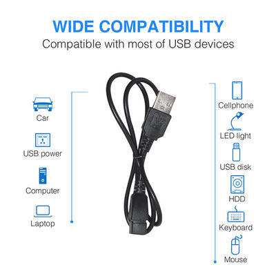 OEM ODM κινητά τηλέφωνα επέκταση USB καλώδιο δεδομένων αρσενικό προς θηλυκό γρήγορη φόρτιση ισχύος