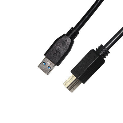 24AWG USB καλώδιο εκτυπωτή USB 2.0 τύπου A αρσενικό προς Β αρσενικό καλώδιο επέκτασης για εκτυπωτή