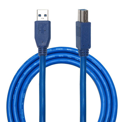 Ταχεία φόρτιση USB A αρσενικό προς USB Β αρσενικό USB 3.0 κλιμάκωση καλώδιο δεδομένων καλώδιο