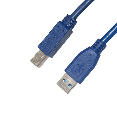 Ταχεία φόρτιση USB A αρσενικό προς USB Β αρσενικό USB 3.0 κλιμάκωση καλώδιο δεδομένων καλώδιο