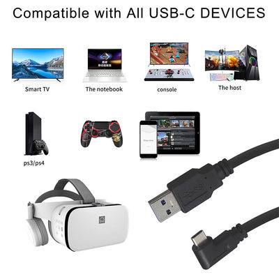 Υψηλής ταχύτητας 5Gbps 3.0 USB τύπου C σε τύπο Α καλώδιο για VR 1 2 καλώδιο σύνδεσης VR ακουστικών