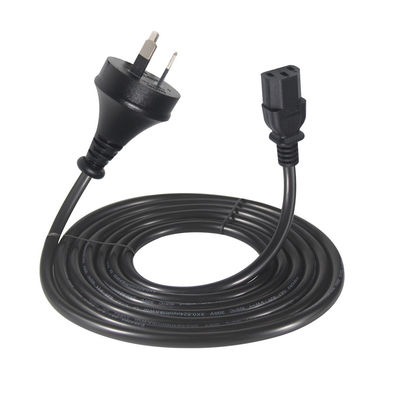 220V θηλυκό 3X1.0MM καλώδιο 240V Saa Plug Computer Power Cord Αυστραλία έως C13