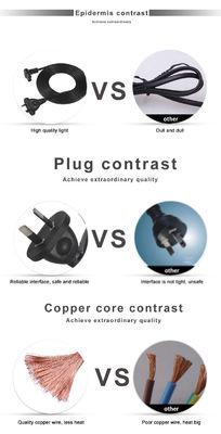 Καλώδιο ρεύματος SAA IEC C7 2m AU 2-Pin σε C7 Connector 250V