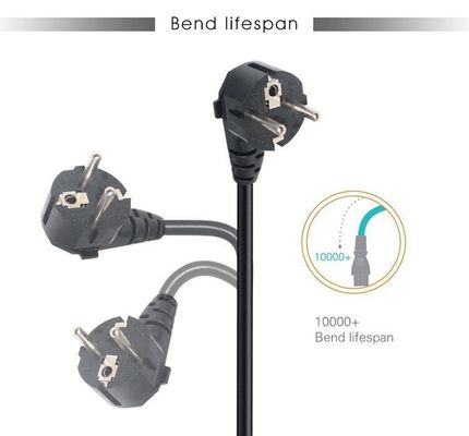 Καλώδιο ρεύματος Schuko CEE 7/7 σε IEC C15 250V 16A 3m