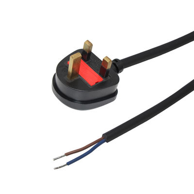 H05vv-f 3*0,5mm2/0,75mm2 IEC θηλυκό άκρο τύπου UK 3 άκρων καλώδιο για σύνδεσμο PDU επιτραπέζιου υπολογιστή