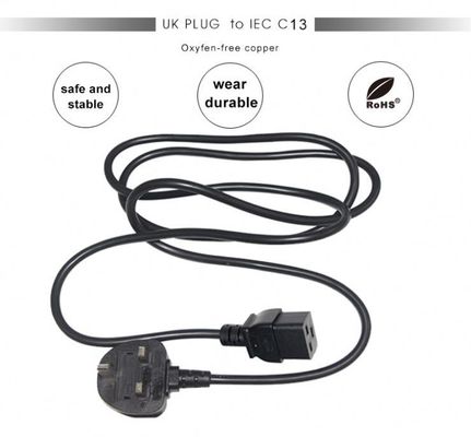 Ηλεκτρική ανασυρόμενη τροχιά με 1400W C19 16A BS1363 καλώδιο ρεύματος