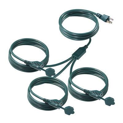 IP11 Πράσινο χρώμα Πολλαπλές οδούς US Cord 515P έως 3X Nema 515R Ηλεκτρική πρίζα