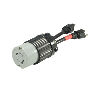 NEMA 5-15P έως L14-20C 1ft 14/3 καλώδιο επέκτασης με ROHS USA CE