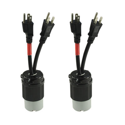 NEMA 5-15P έως L14-20C 1ft 14/3 καλώδιο επέκτασης με ROHS USA CE