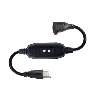 GFCI NEMA 515P έως 515R Σύρμα ρεύματος εναλλασσόμενου ρεύματος για υπολογιστές
