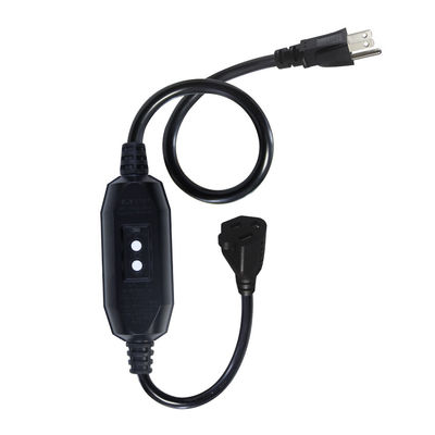 GFCI NEMA 515P έως 515R Σύρμα ρεύματος εναλλασσόμενου ρεύματος για υπολογιστές