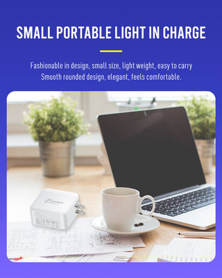 Υψηλής ισχύος Qc 3.0 Usb Wall Charger 100w Gan Travel Charger Προστασία από υπερτάσεις