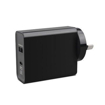 240V 45W QC 3,0 Wall Plug Power Supply Adapter για καλώδιο Euro Usb C 2m