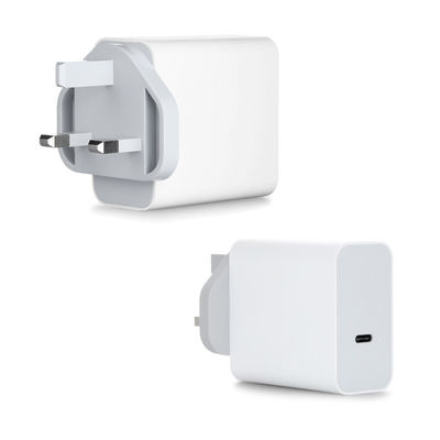 UK Plug Fast Type C Τεχνητό φορτιστή 5V 9V 12V 3A 15V 2.6A PD 36W 45W