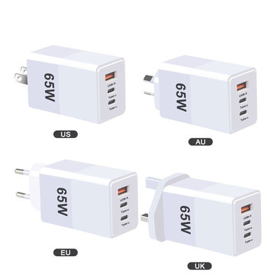 Τηλέφωνο Pd Quick Travel Τύπος-C USB C 65W Gan φορτιστή Προστασία υπερχείλισης