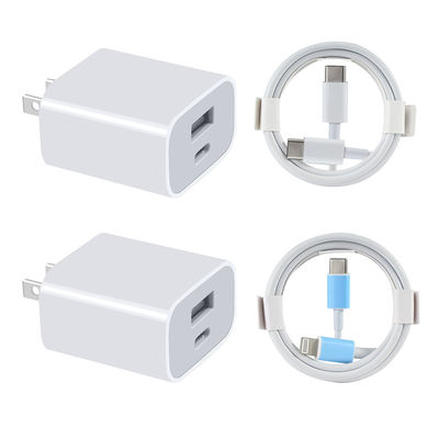 QC Δύο θύρες 20W USB C φορτιστή για βιντεοπαιχνίδια γρήγορη φόρτιση