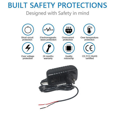 AU Plug In DC Power Supply Adapter 5V 3A έξοδος για οθόνη LED και γρήγορη φόρτιση