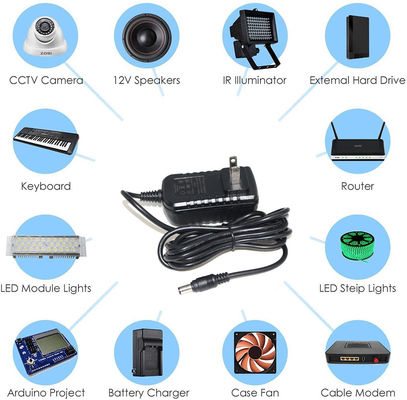24V1A 2a Black Ups Εφεδρική μπαταρία λιθίου 2.3A DC τροφοδοσία 24 Volt 6 Amp AC power adapter