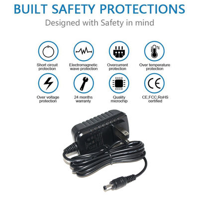 24V1A 2a Black Ups Εφεδρική μπαταρία λιθίου 2.3A DC τροφοδοσία 24 Volt 6 Amp AC power adapter