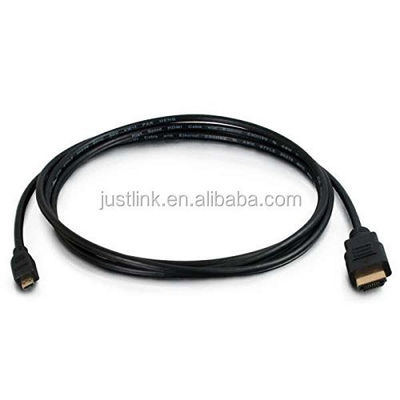 Υψηλής ταχύτητας 5FT 1.5M V1.4 HDMI προς Micro HDMI για HDTV PS3 XBOX 3D LCD