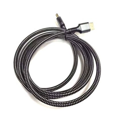Υψηλής ταχύτητας 4K 8K UHD πλεγμένο νάιλον HDMI 2.1 καλώδιο