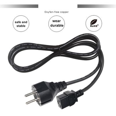 30A 240V καλώδιο 1.5mm Shuko VDE ενισχυτικό καλώδιο IECC19 θηλυκό σύνδεσμο