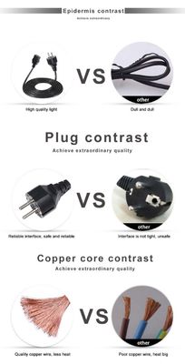 Καλώδιο ρεύματος 30A 240V C19 σε Schuko 1.5mm με πιστοποίηση VDE