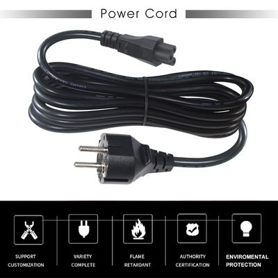1.5M VDE CEE Euro Plug Cable IEC Computer Eu Male Shucko 10A Διοικητικό καλώδιο AC για προσαρμογή Schuko C5