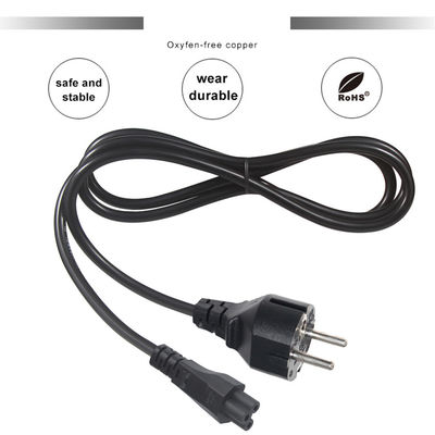 1.5M VDE CEE Euro Plug Cable IEC Computer Eu Male Shucko 10A Διοικητικό καλώδιο AC για προσαρμογή Schuko C5