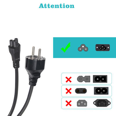 1.5M VDE CEE Euro Plug Cable IEC Computer Eu Male Shucko 10A Διοικητικό καλώδιο AC για προσαρμογή Schuko C5