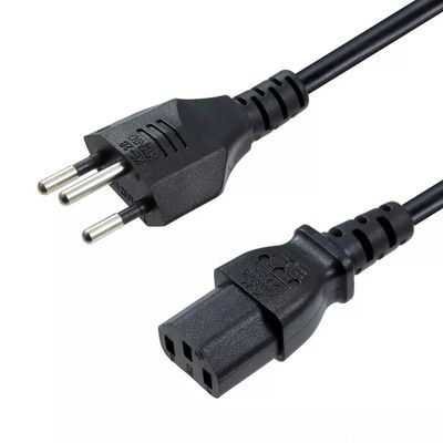 Ελβετικές πρίζες Καλώδιο ρεύματος Κύρια πρίζα Καλωδίωση Ελβετία Πρίζα Μαύρο/Λευκό 250V Ελβετικές πρίζες Καλώδιο ρεύματος