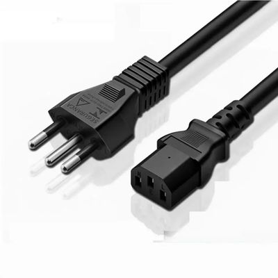 SEV 1011 Ελβετικού τύπου J σε IEC C13 Καλώδιο ρεύματος 10A 250V