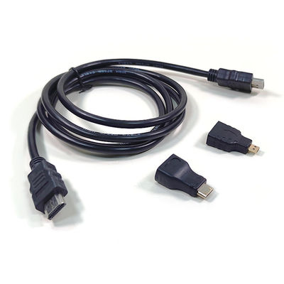 1.5m HDMI καλώδιο 3 σε 1 για κάμερα βίντεο και tablet PC στην τηλεόραση