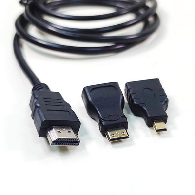 1.5m HDMI καλώδιο 3 σε 1 για κάμερα βίντεο και tablet PC στην τηλεόραση