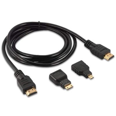 1.5m HDMI καλώδιο 3 σε 1 για κάμερα βίντεο και tablet PC στην τηλεόραση